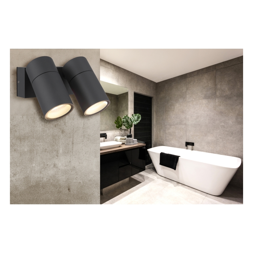 Spot de perete Globo 2xGU10/35W/230V