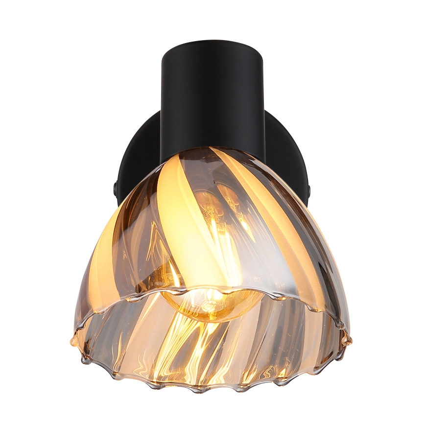 Spot de perete Globo 1xE14/40W/230V negru