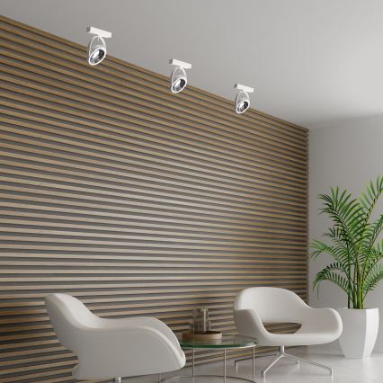 Spot de perete LUGAR 1xAR111 - GU10/25W/230V