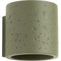 Spot de perete ORBIS 1xG9/8W/230V beton/verde