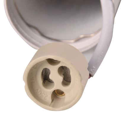 Spot de perete PARIS 2xGU10/10W/230V alb