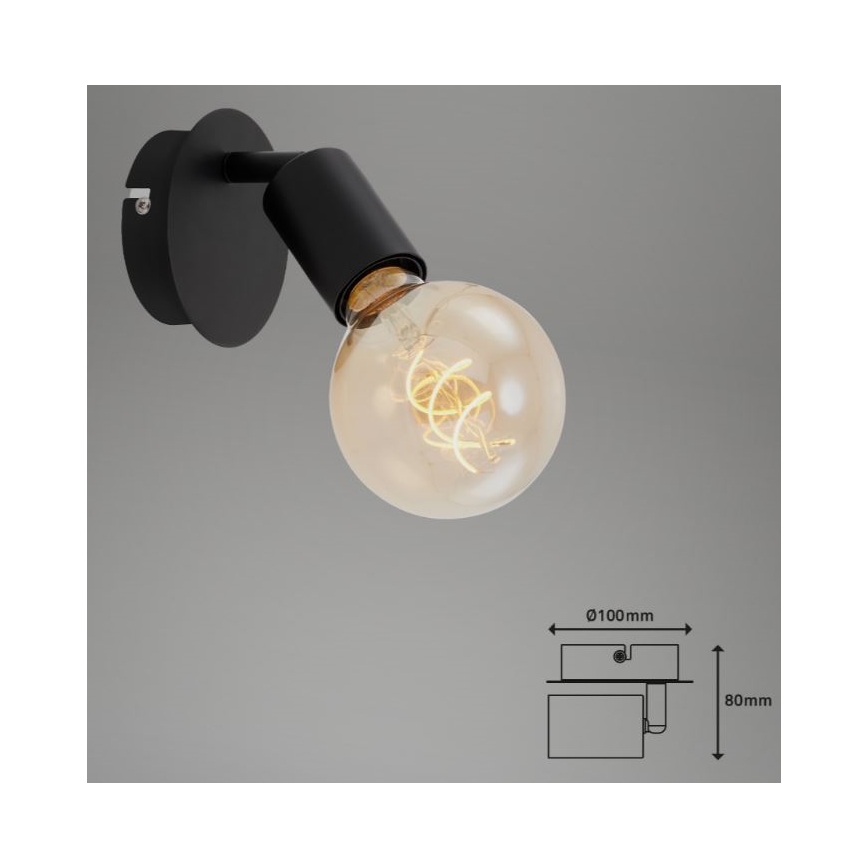 Spot de perete SPOT 1xE27/60W/230V Briloner 2868-015