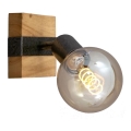 Spot de perete WOOD BASIC 1xE27/25W/230V Briloner 2900-011