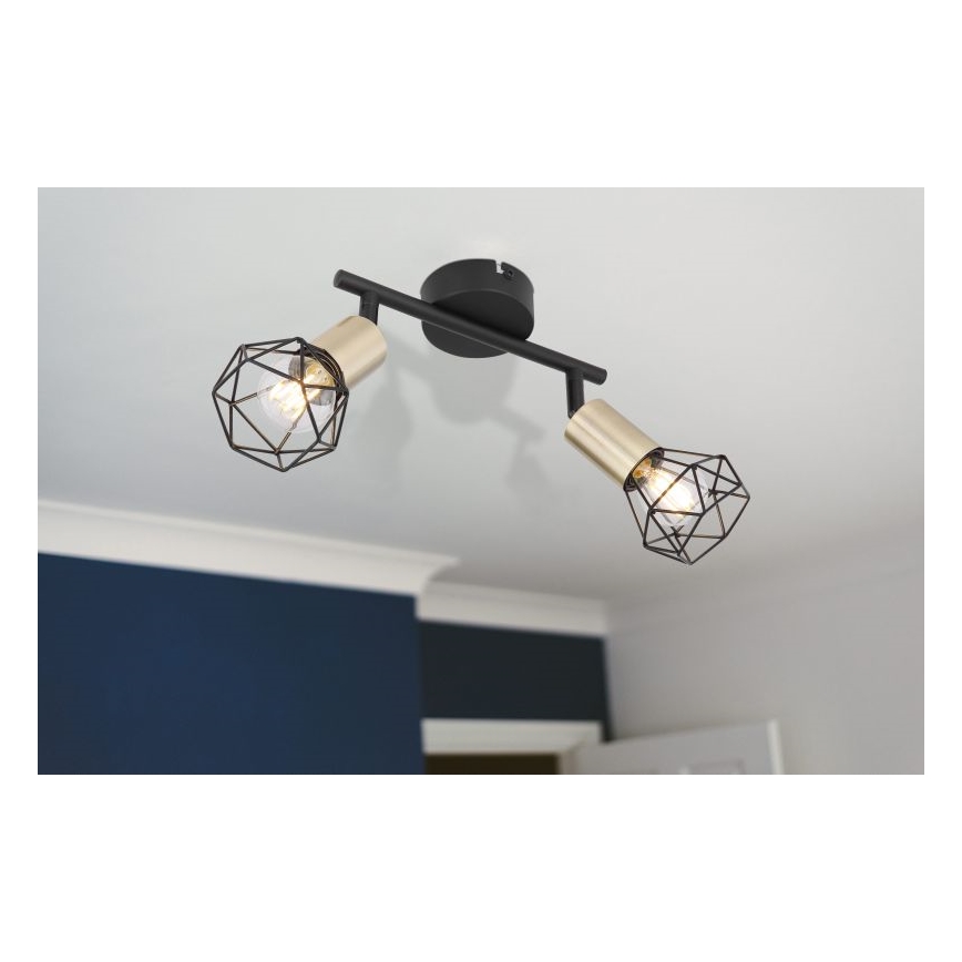 Spot de perete 2xE14/40W/230V Globo
