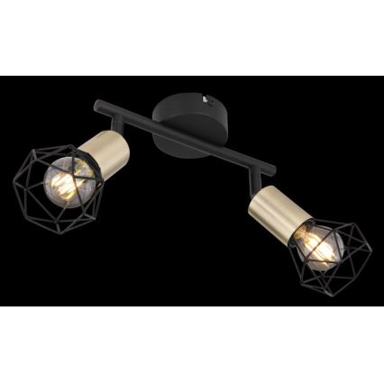 Spot de perete 2xE14/40W/230V Globo