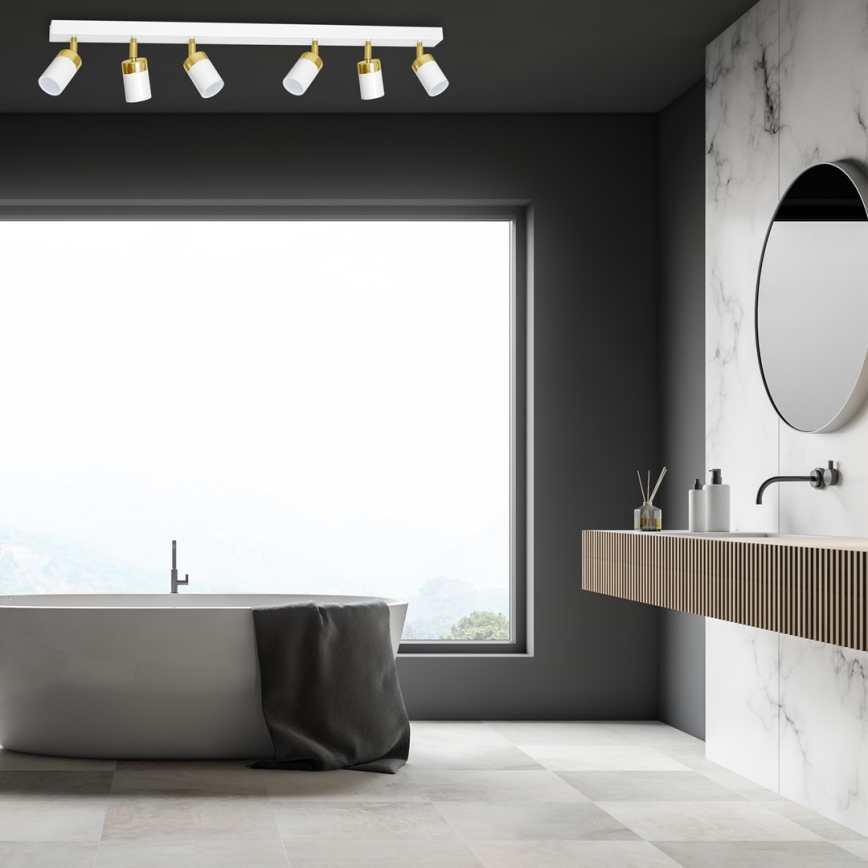 Spot de tavan JOKER 6xGU10/25W/230V alb