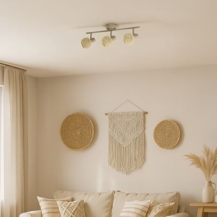 Spot DEX 3xE14/10W/230V bej/crem