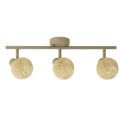 Spot DEX 3xE14/10W/230V bej/crem