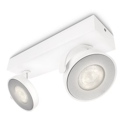 Philips 53172/31/P0 - lumina reglabila Lampa spot MYLIVING CLOCKWORK 2xLED/4,5W