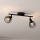 Spot Eglo 2xE14/40W/230V negru