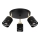 Spot ELEN 3xE27/35W/230V negru/auriu