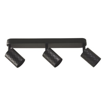 Spot FAMA 3xGU10/30W/230V negru