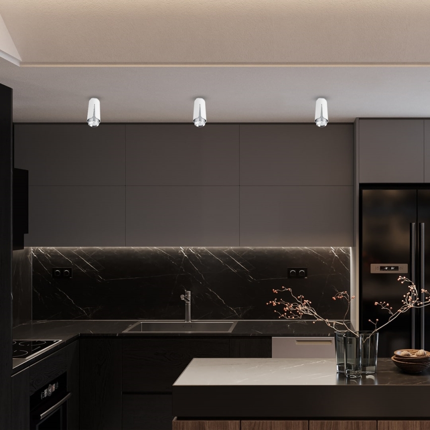 Spot FLOWER 1xGU10/8W/230V alb