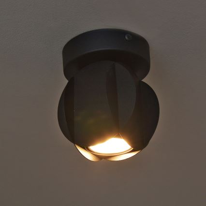 Spot GAMBIT 1xGU10/10W/230V, negru