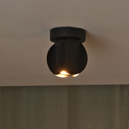 Spot GAMBIT 1xGU10/10W/230V, negru