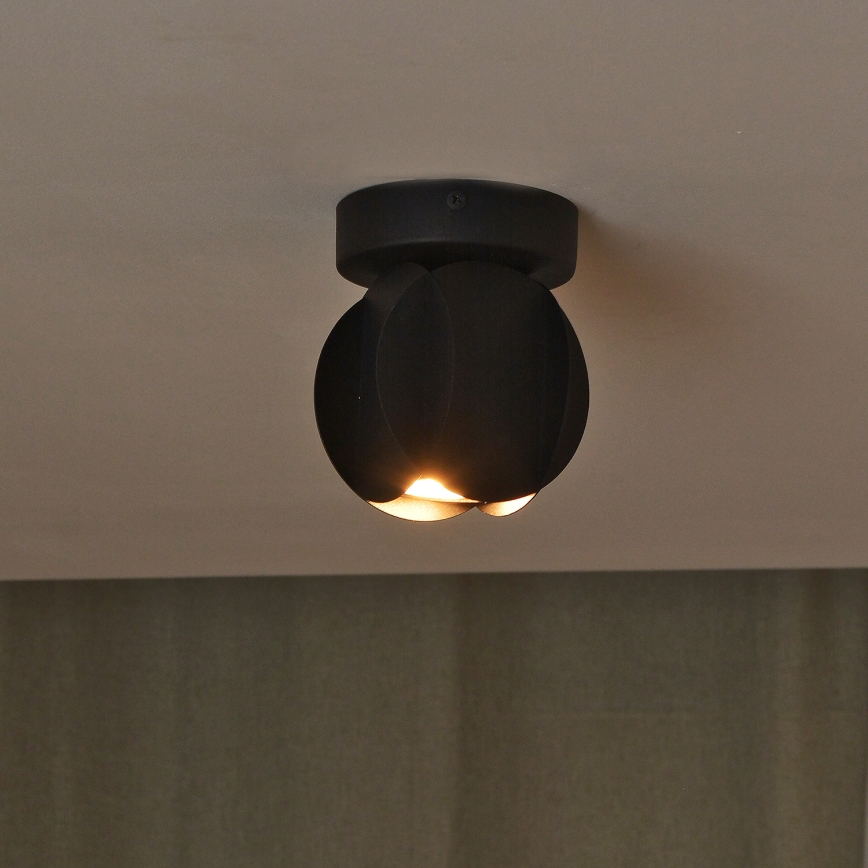 Spot GAMBIT 1xGU10/10W/230V, negru