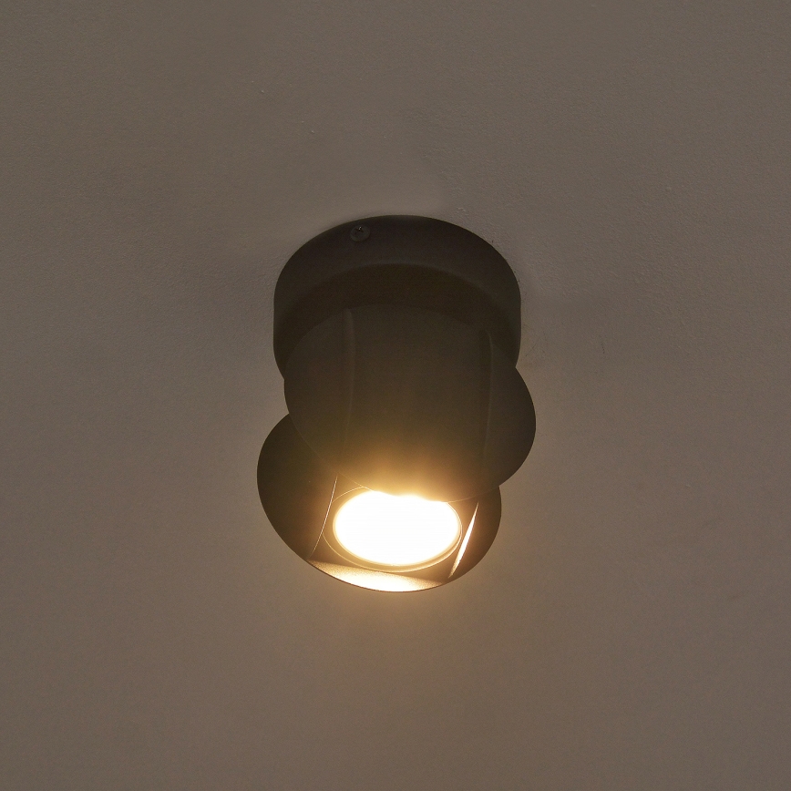 Spot GAMBIT 1xGU10/10W/230V, negru