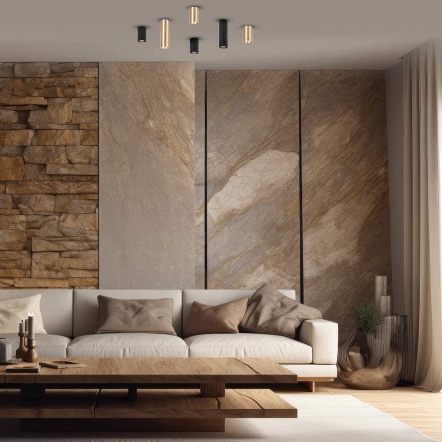 Spot GENESIS 1xGU10/8W/230V 20 cm auriu