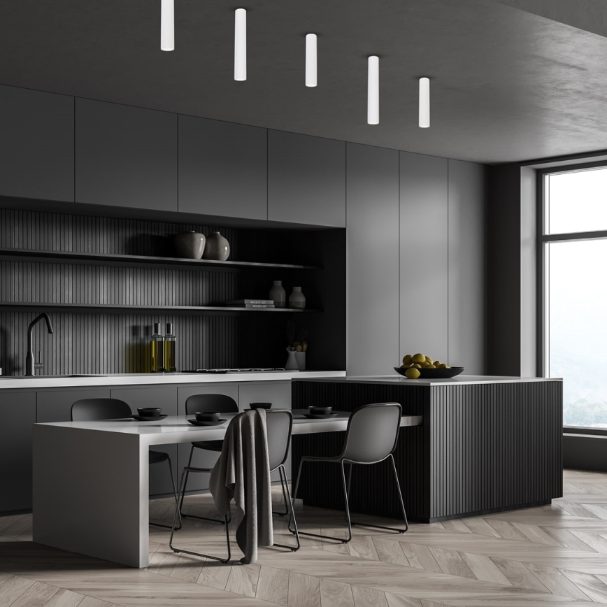 Spot GENESIS 1xGU10/8W/230V 40 cm alb