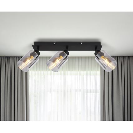 Spot Globo 3xE27/15W/230V