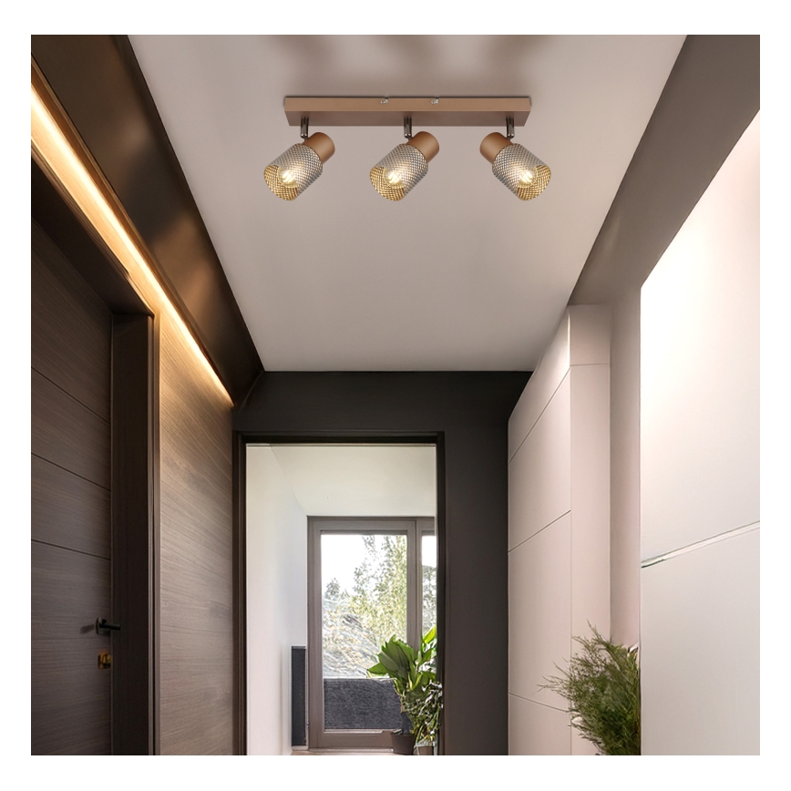 Spot Globo 3xE14/40W/230V