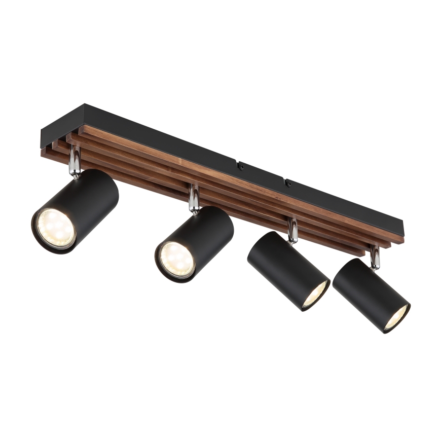 Spot Globo 4xGU10/25W/230V negru