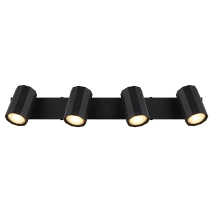 Spot Globo 4xGU10/25W/230V negru