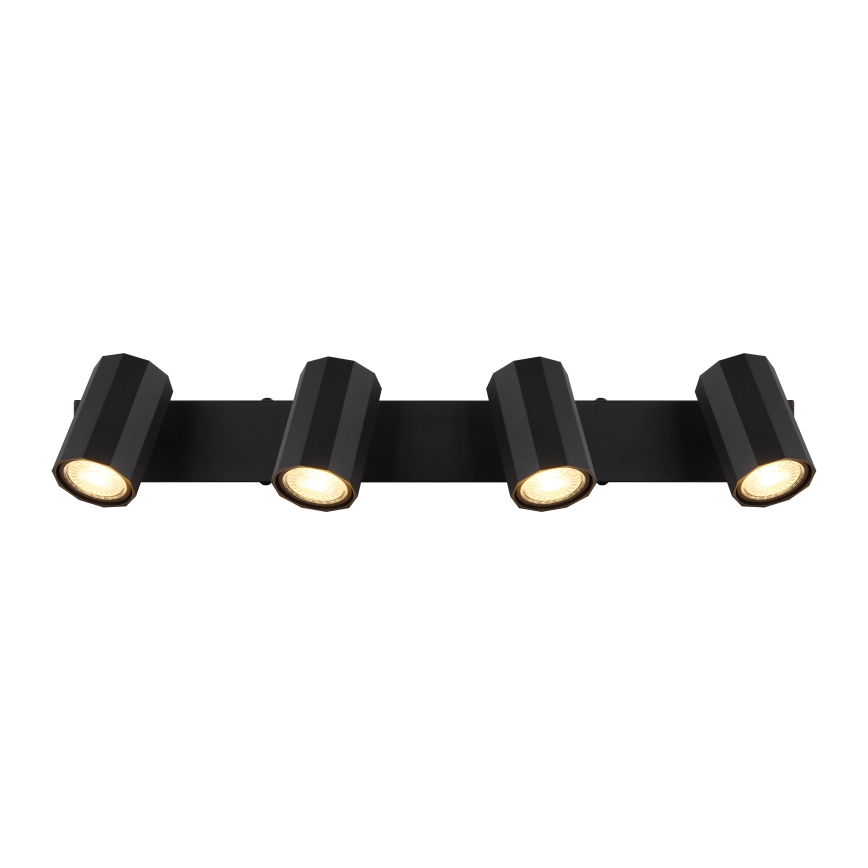 Spot Globo 4xGU10/25W/230V negru