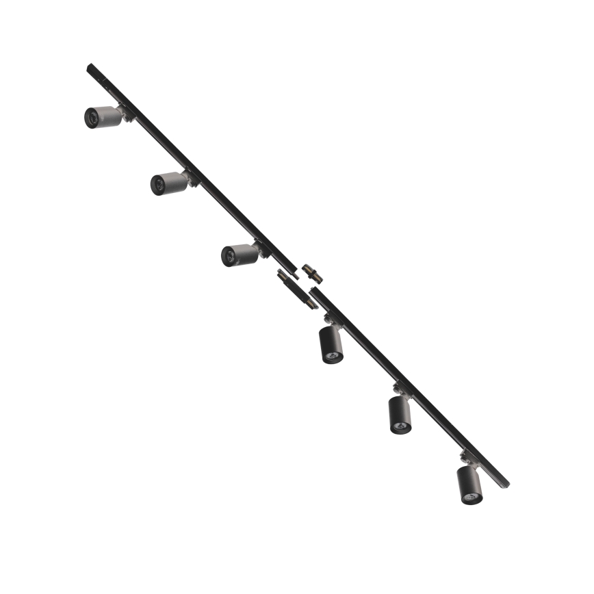Spot în sistem de șină Zuma Line 6xGU10/35W/230V negru
