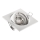 Spot încastrat 1xGU10/MR16/10W/230V, 9x9 cm, alb