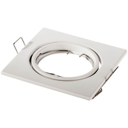 Spot încastrat 1xGU10/MR16/10W/230V, 9x9 cm, alb