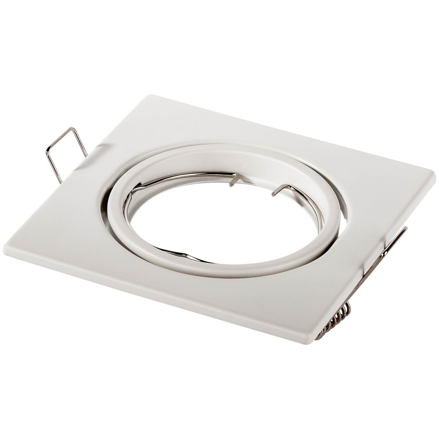 Spot încastrat 1xGU10/MR16/10W/230V, 9x9 cm, alb