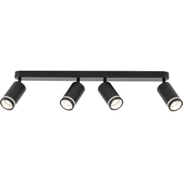 Spot JET 4xGU10/10W/230V negru