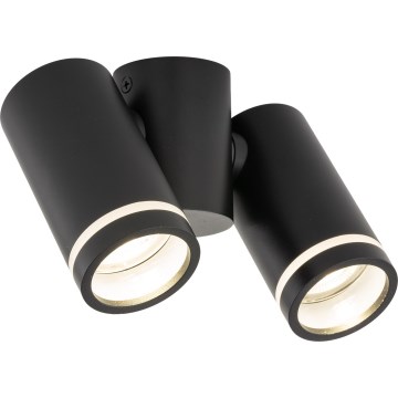 Spot JET SET 2xGU10/10W/230V negru