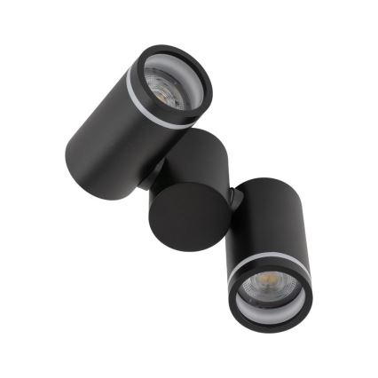Spot JET SET 2xGU10/10W/230V negru