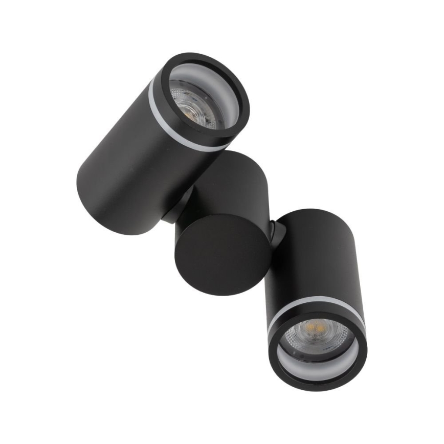 Spot JET SET 2xGU10/10W/230V negru