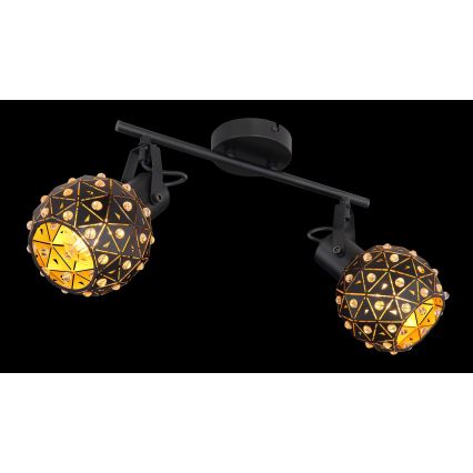 Spot 2xE27/40W/230V Globo