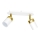 Spot JOKER 2xGU10/25W/230V alb/auriu
