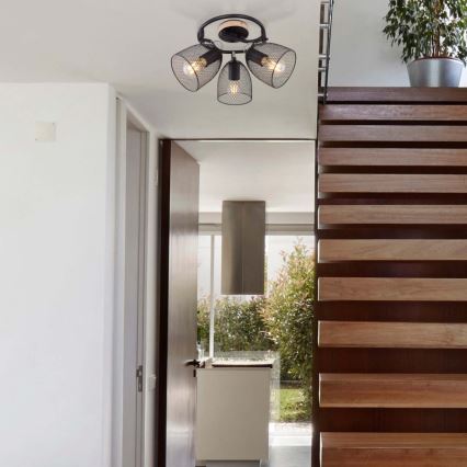 Spot 3xE27/60W/230V Globo