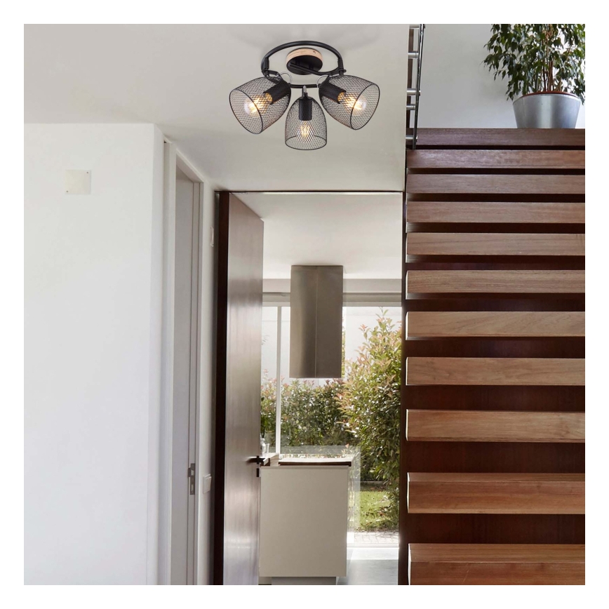 Spot 3xE27/60W/230V Globo