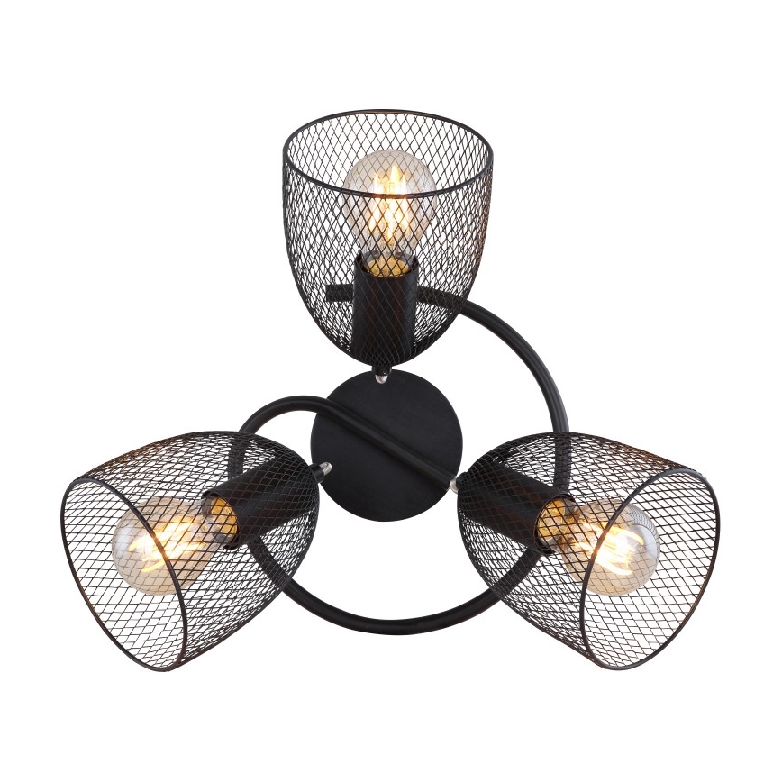 Spot 3xE27/60W/230V Globo