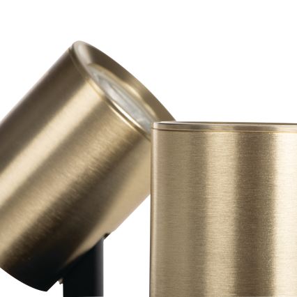 Spot LAURIN 3xGU10/10W/230V alamă/negru