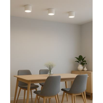 Spot LED 10W/230V, 3000/4000/6400K, Ø 12 cm, alb