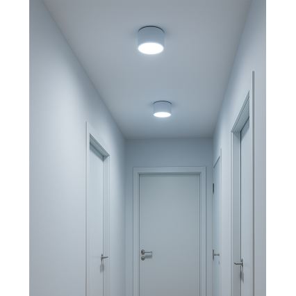 Spot LED 10W/230V, 3000/4000/6400K, Ø 12 cm, alb