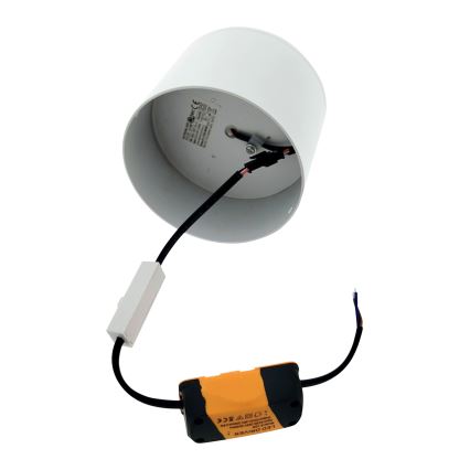 Spot LED 10W/230V, 3000/4000/6400K, Ø 12 cm, alb