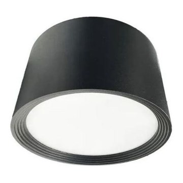 Spot LED/12W/230V 4000K d. 10 cm negru