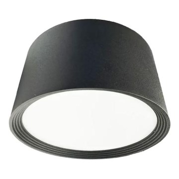 Spot LED/17W/230V 4000K d. 15 cm negru