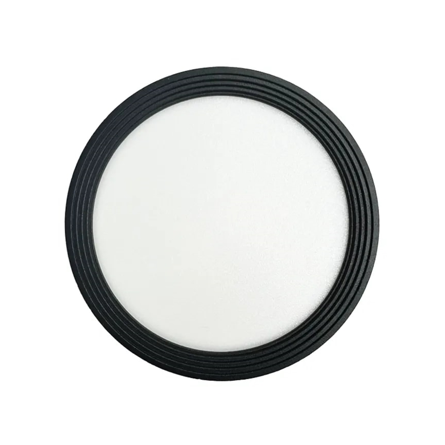 Spot LED/17W/230V 4000K d. 15 cm negru