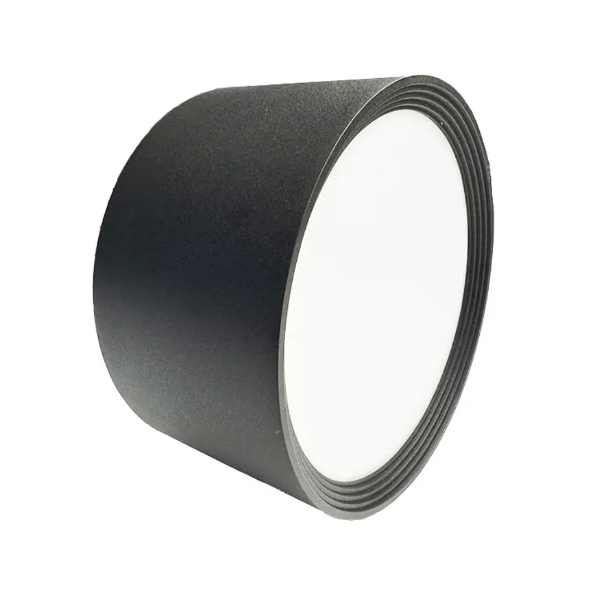 Spot LED/17W/230V 4000K d. 15 cm negru