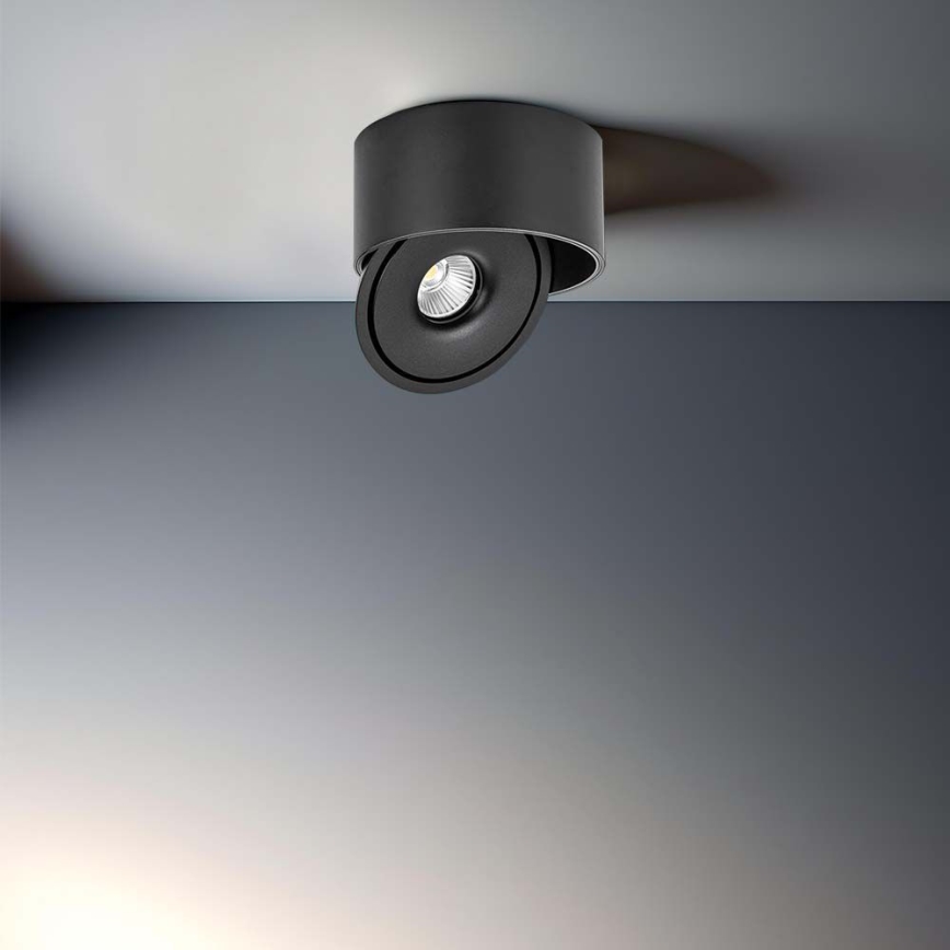 Spot LED/28W/230V 3000/4000/6400K CRI 90 negru